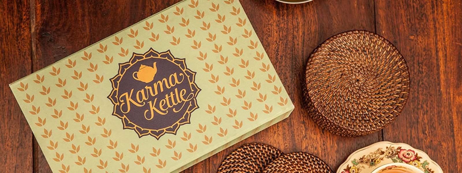 Karma Kettle Artisanal Tea Master Brand & Packaging Architecture by Disside